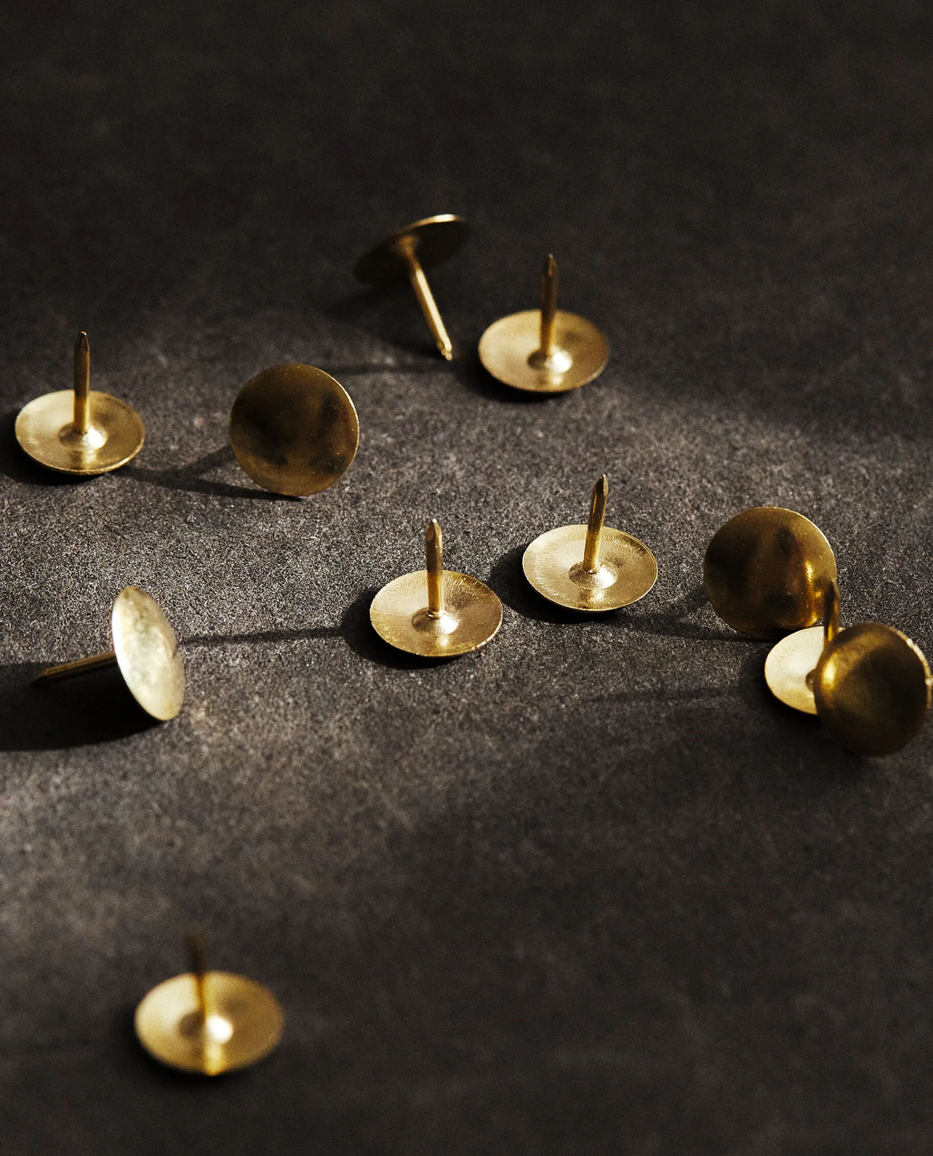 Stationery*ZARA Home Drawing Pins (Pack Of 100) Golden