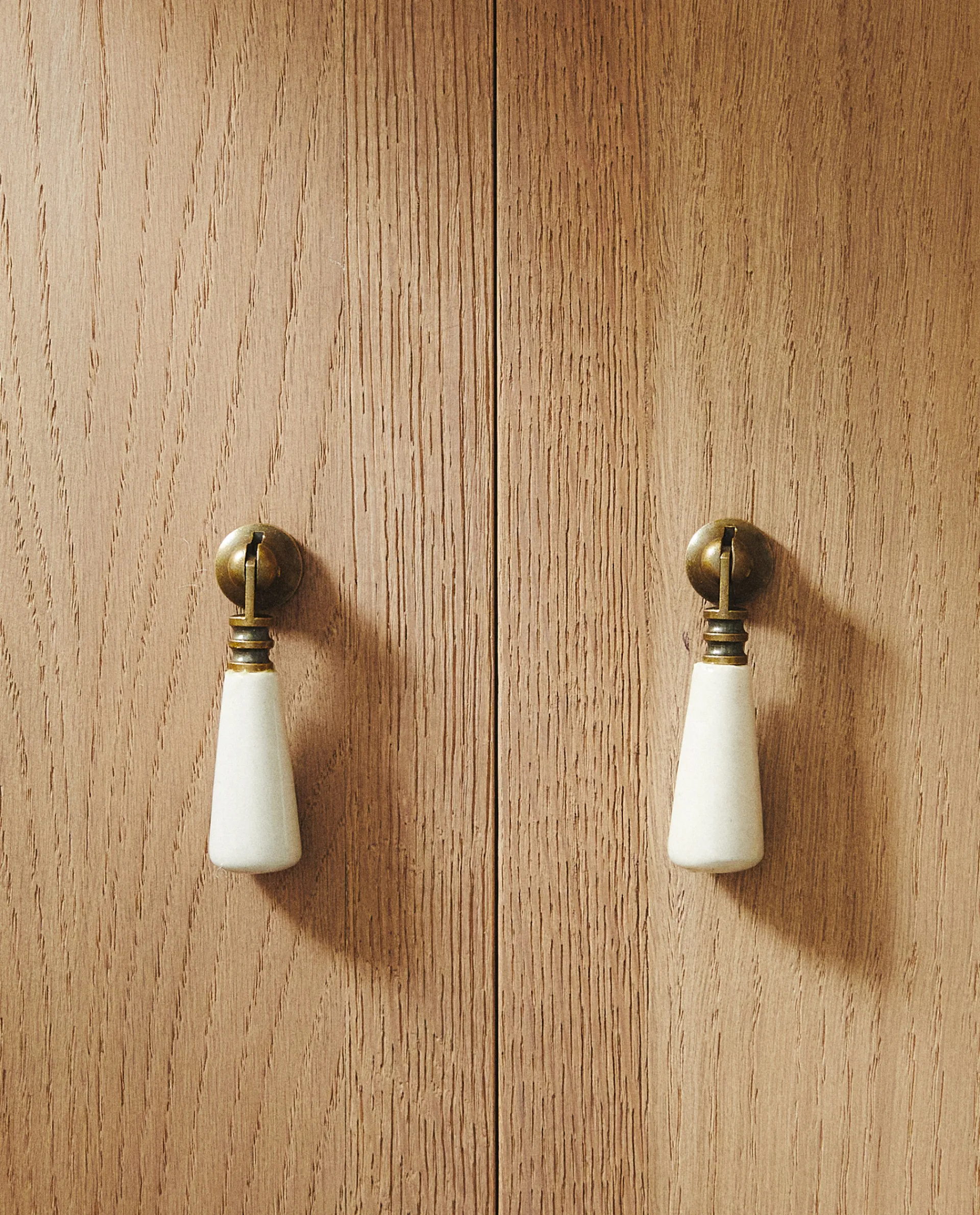 Door Knobs*ZARA Home Droplet Door Knob (Pack Of 2) White