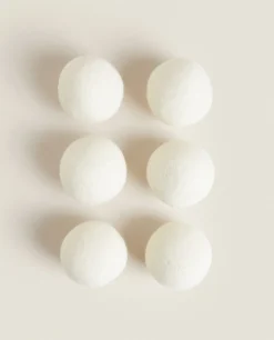 Laundry Care*ZARA Home Dryer Balls (Pack Of 6) White