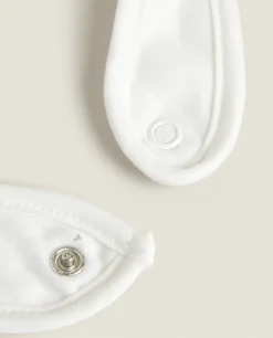 Mealtime*ZARA Home Duck Muslin Bib White