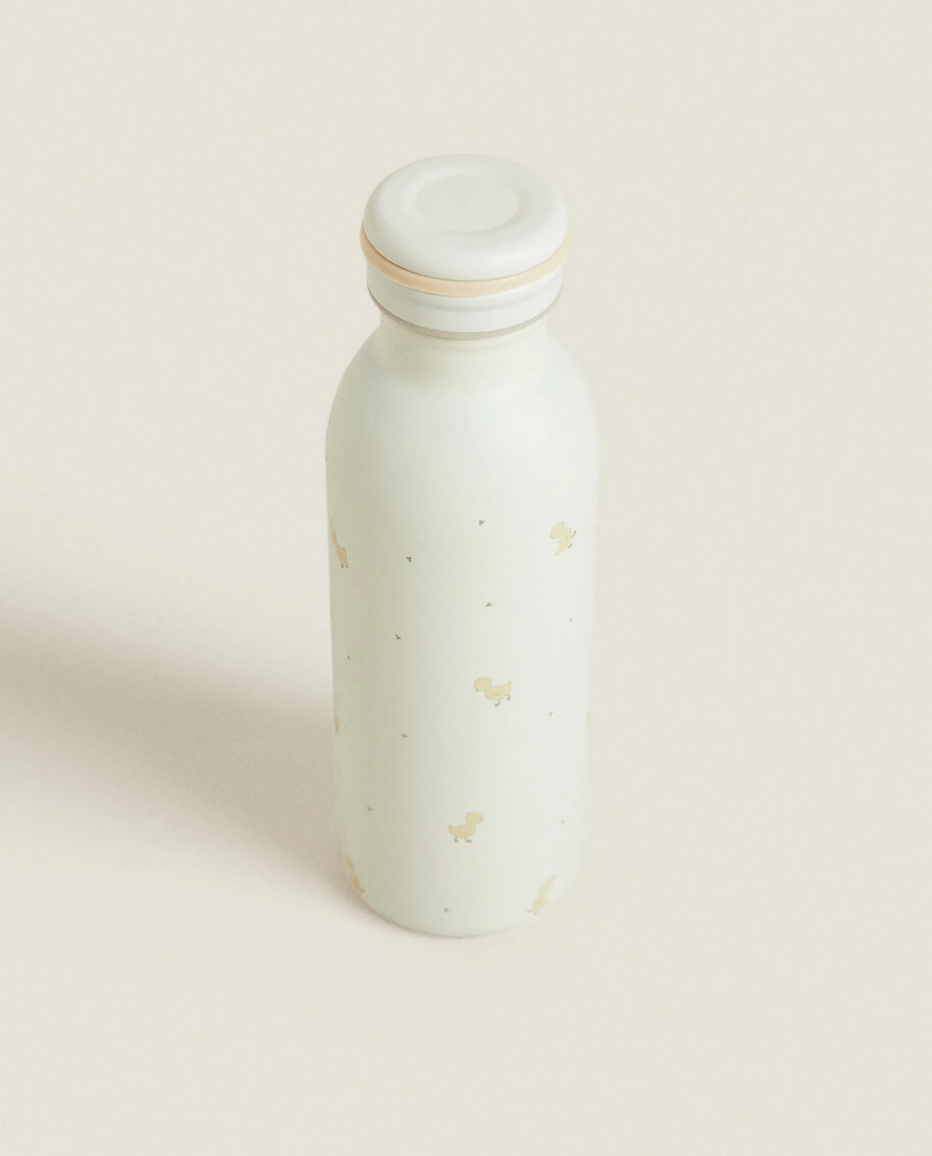 Mealtime*ZARA Home Duckling Bottle With Stopper Cream