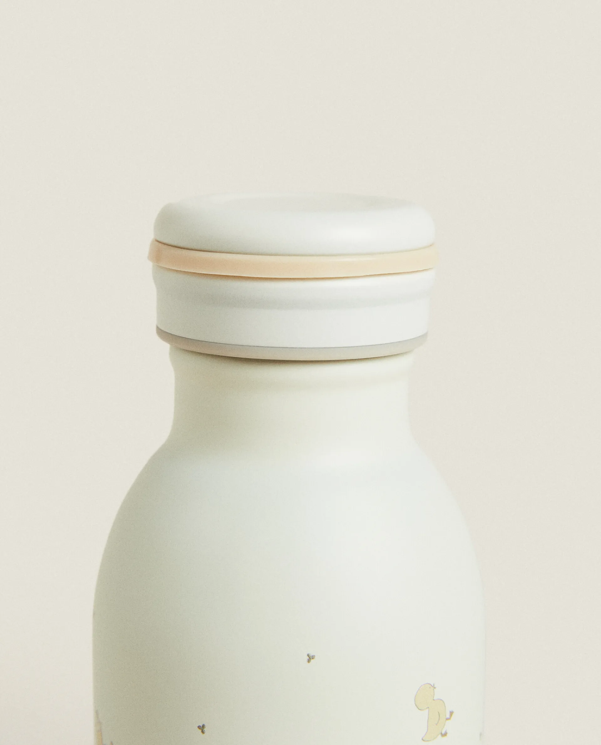Mealtime*ZARA Home Duckling Bottle With Stopper Cream