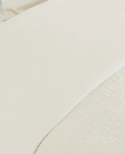 Duvet Covers*ZARA Home Duvet Cover With Raised Bedspread Effect Cream