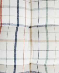 Chairs & Cushions*ZARA Home Dyed Thread Check Cushion Green