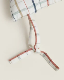 Chairs & Cushions*ZARA Home Dyed Thread Check Cushion Green