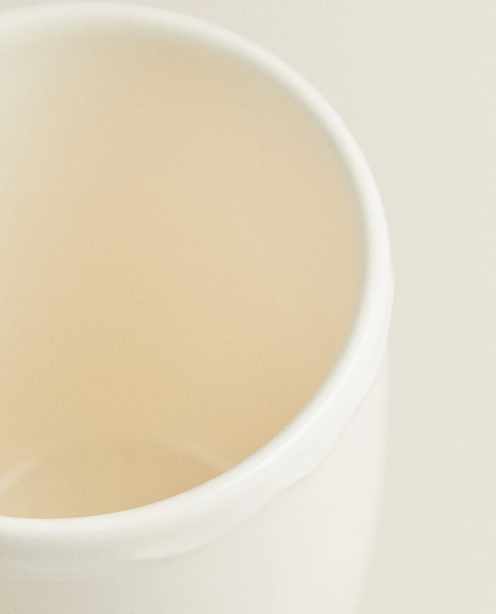 Mugs*ZARA Home Earthenware Mug With A Raised-Design Edge Cream