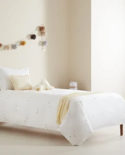 Duvet Covers*ZARA Home Embroidered Duvet Cover Yellow
