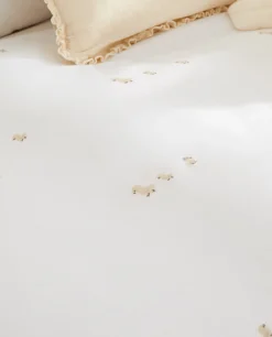 Duvet Covers*ZARA Home Embroidered Duvet Cover Yellow