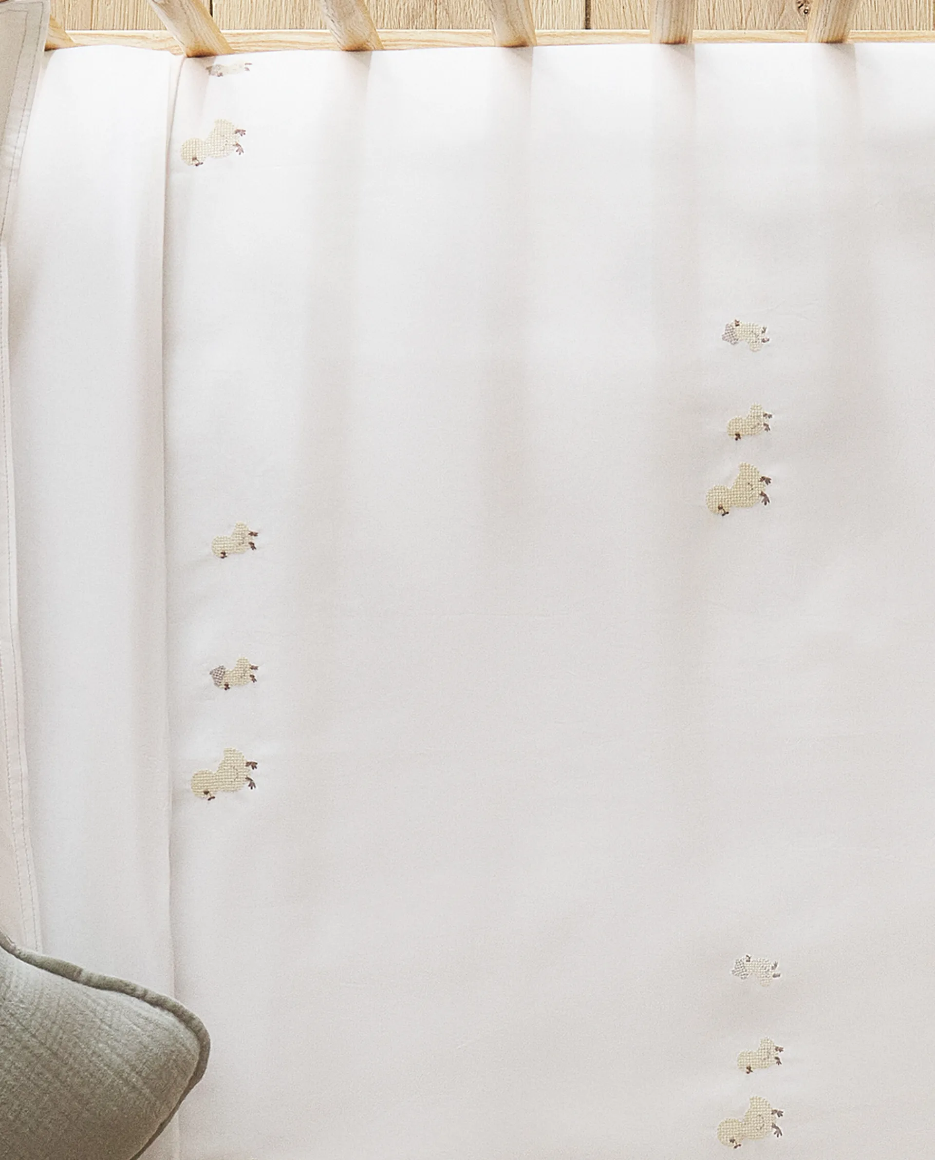 Duvet Covers*ZARA Home Embroidered Duvet Cover Yellow