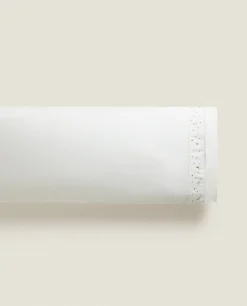 Crib Bedding*ZARA Home Embroidered Moons And Stars Pillowcase Taupe