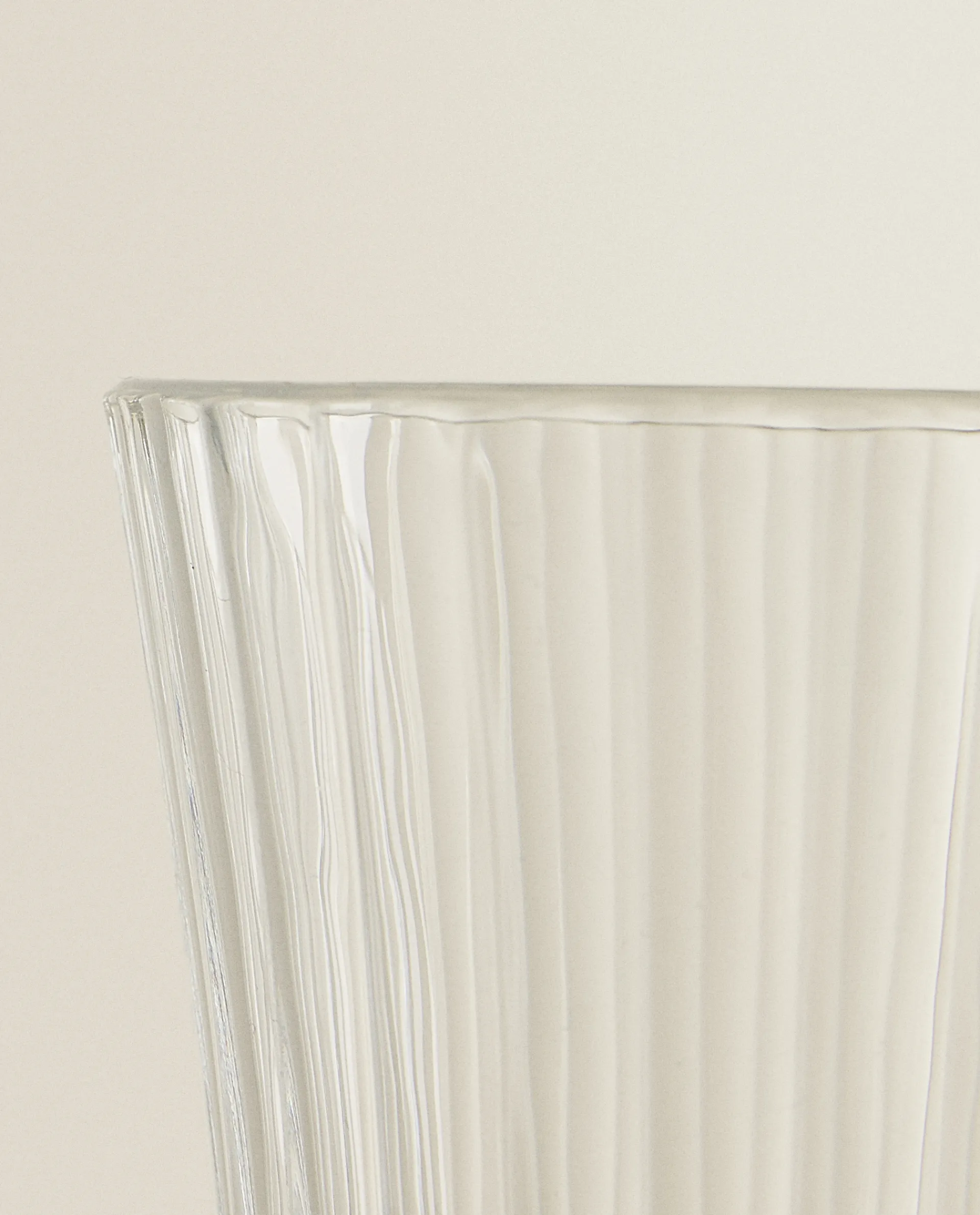 Glasses And Flutes*ZARA Home Engraved Crystalline Wine Glass Transparent