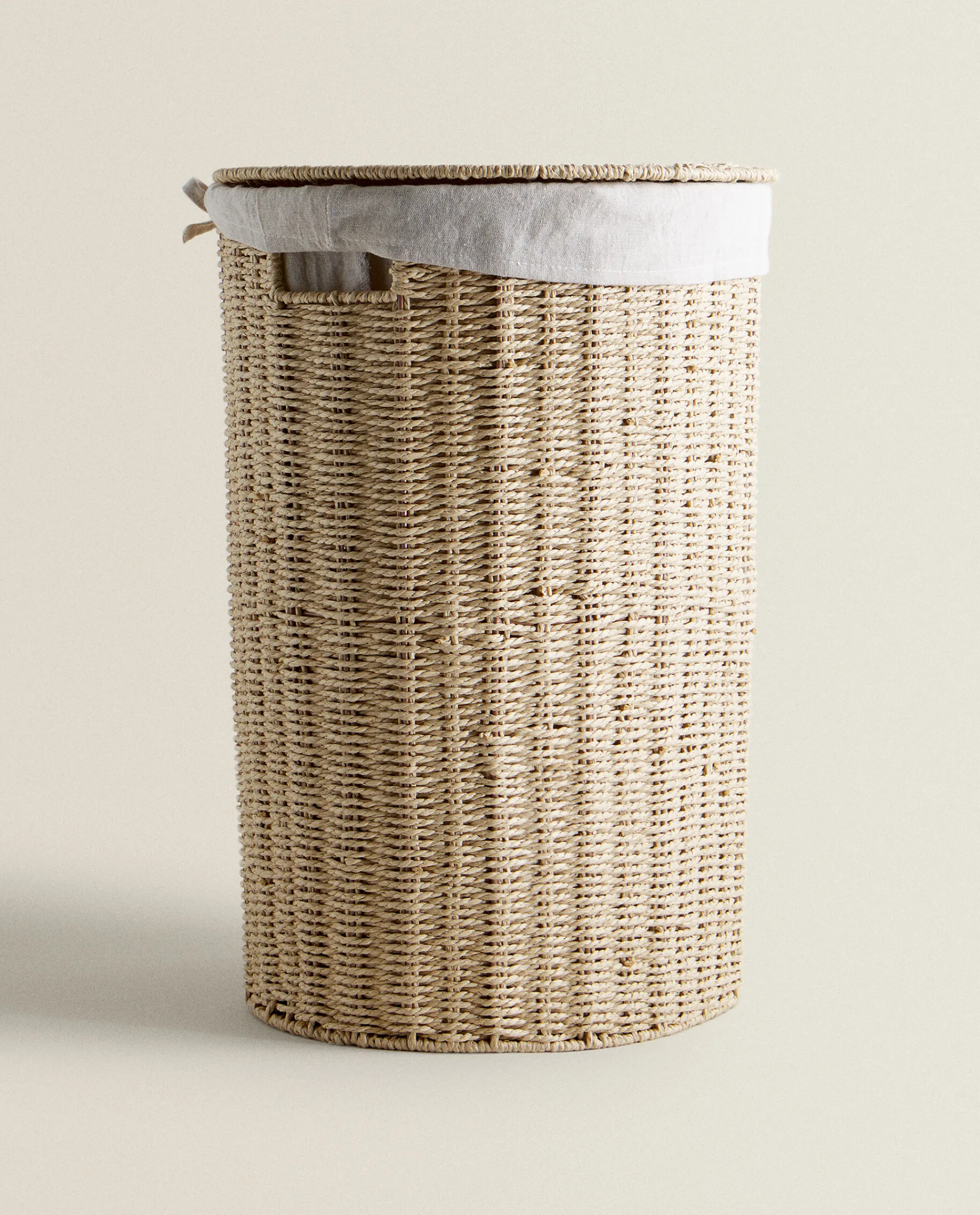Laundry Care*ZARA Home Fabric-Lined Laundry Hamper Natural Colour