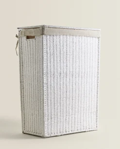 Laundry Care*ZARA Home Fabric-Lined Laundry Hamper White
