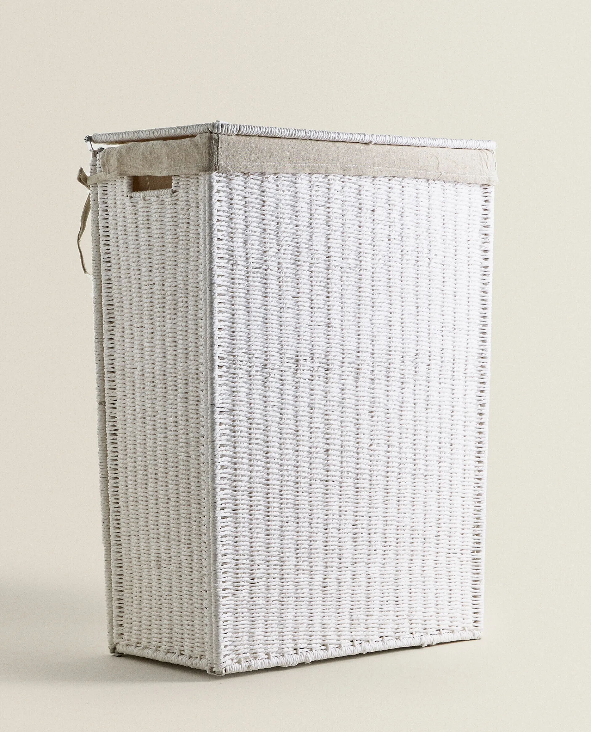 Laundry Care*ZARA Home Fabric-Lined Laundry Hamper White