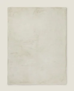 Blankets*ZARA Home Faux Fur Blanket Grey