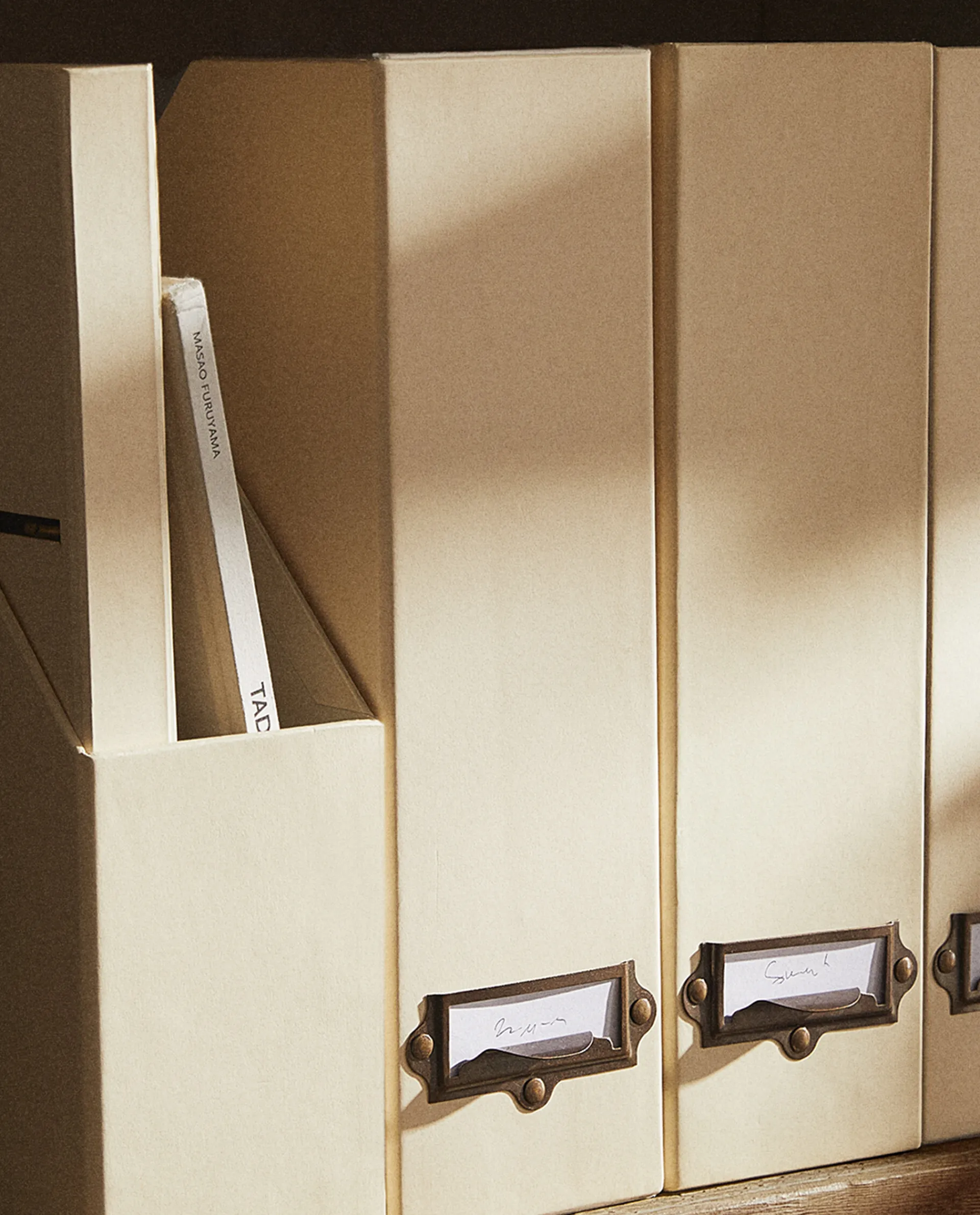 Stationery*ZARA Home File Folder Cream