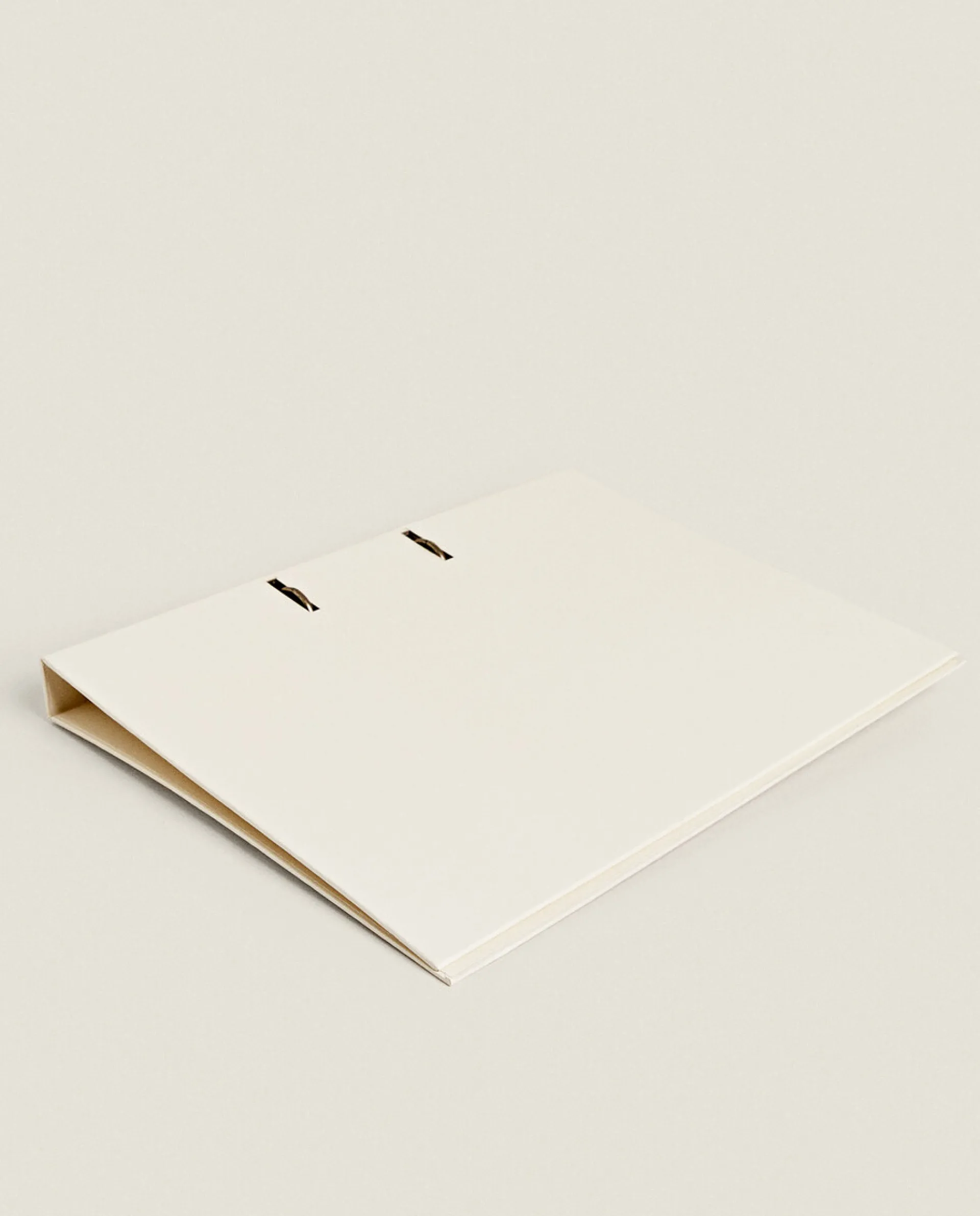 Stationery*ZARA Home Filing Folder Cream