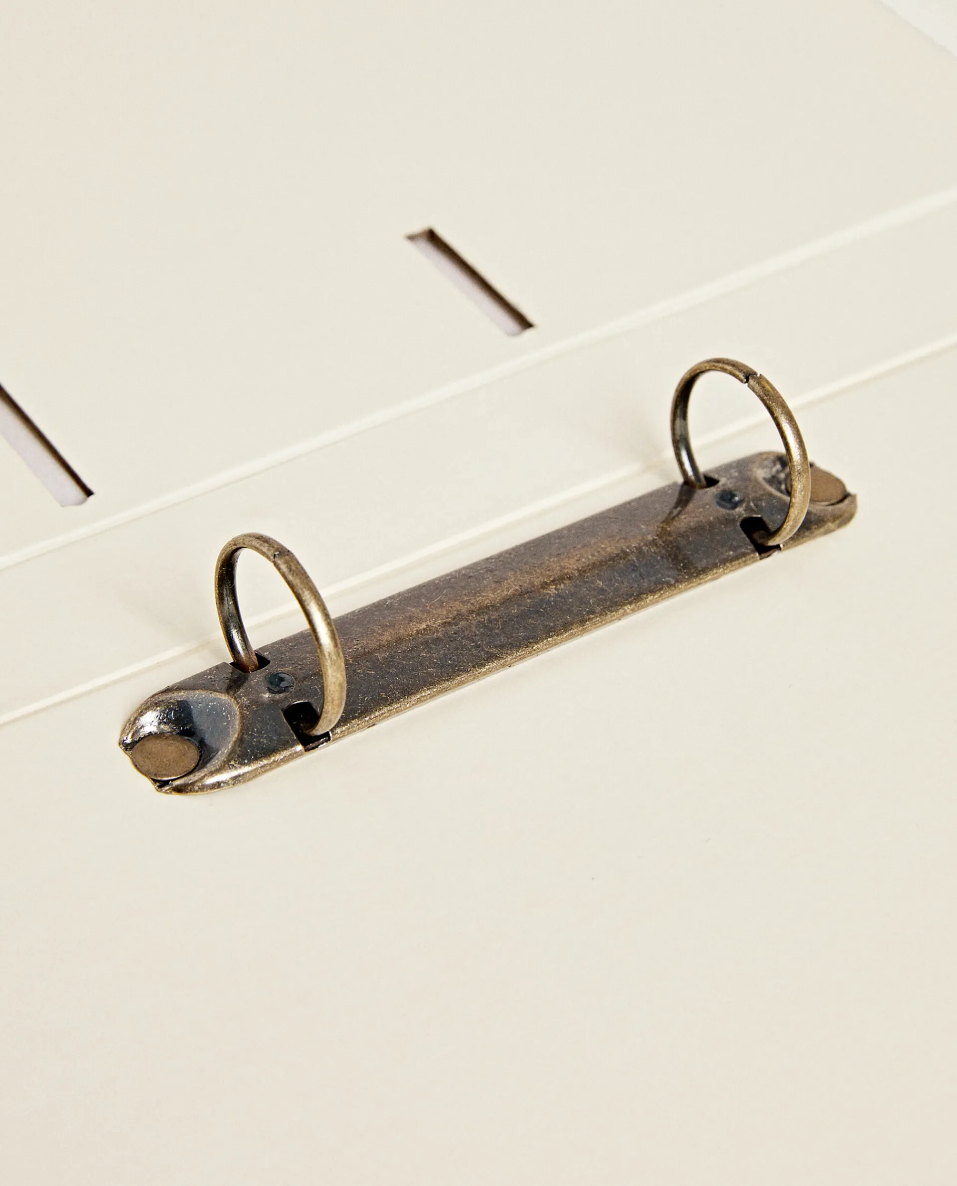 Stationery*ZARA Home Filing Folder Cream