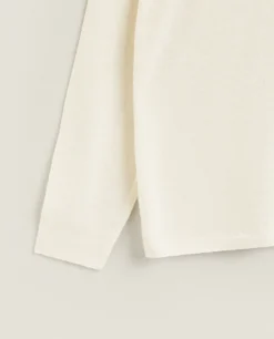 Cashmere*ZARA Home Fine Cashmere Sweater Cream