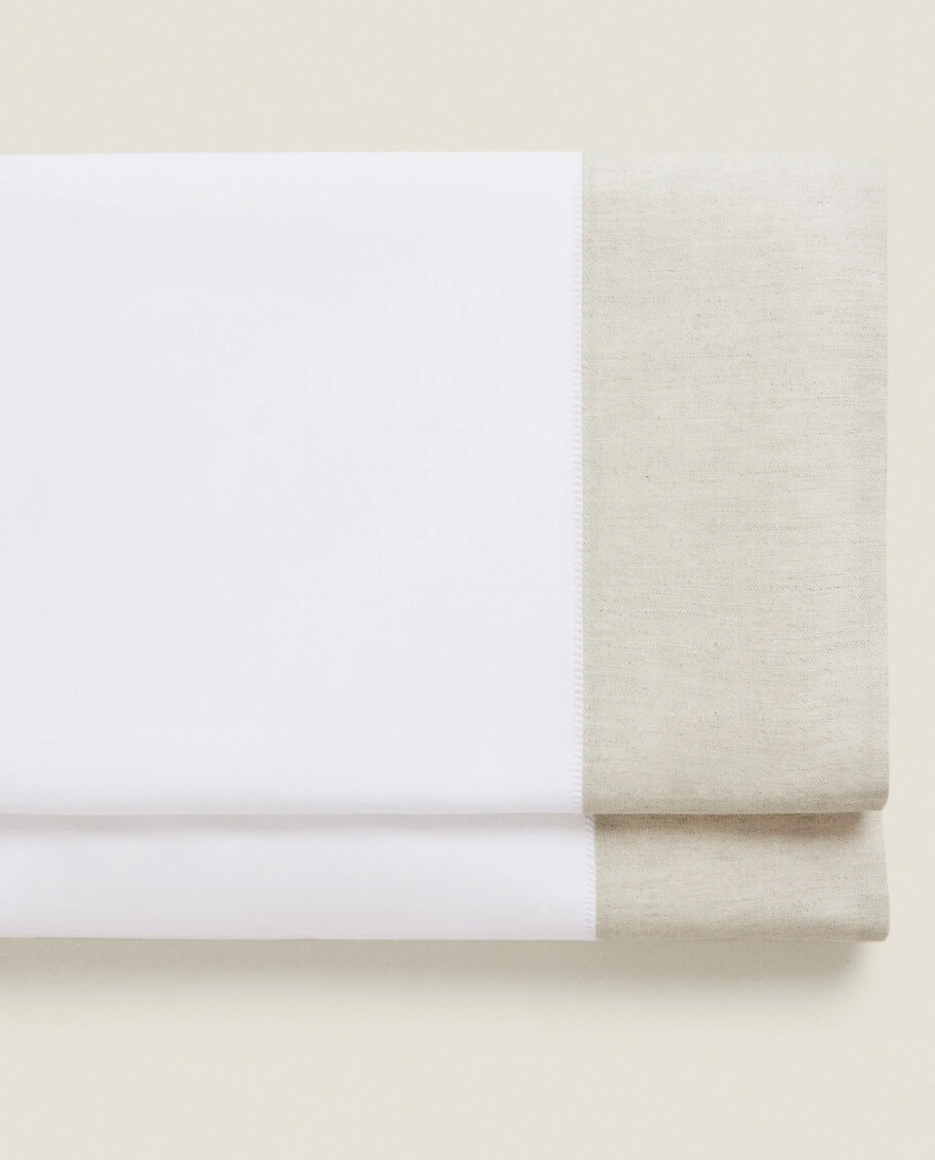 Flat Sheets*ZARA Home Flat Sheet With Border White