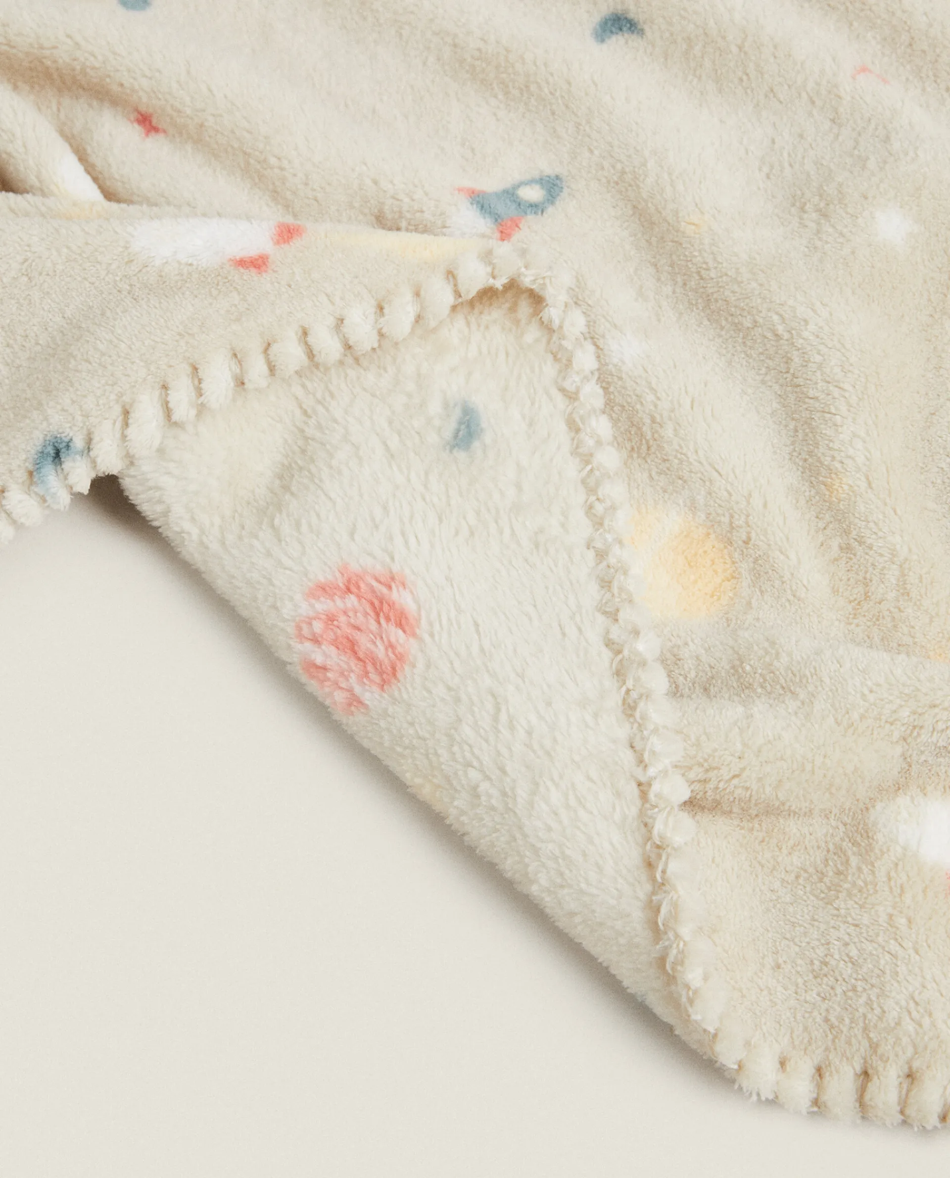 Blankets*ZARA Home Fleece Blanket Multicolored