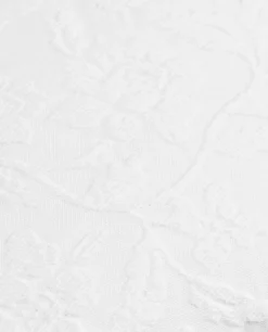 Bedspreads*ZARA Home Floral Embroidered Throw Pillow White