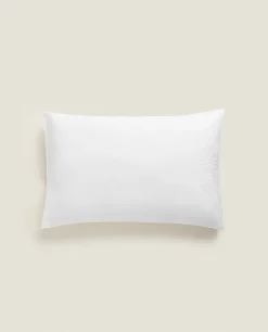 Pillowcases*ZARA Home Floral Embroidery Pillowcase White