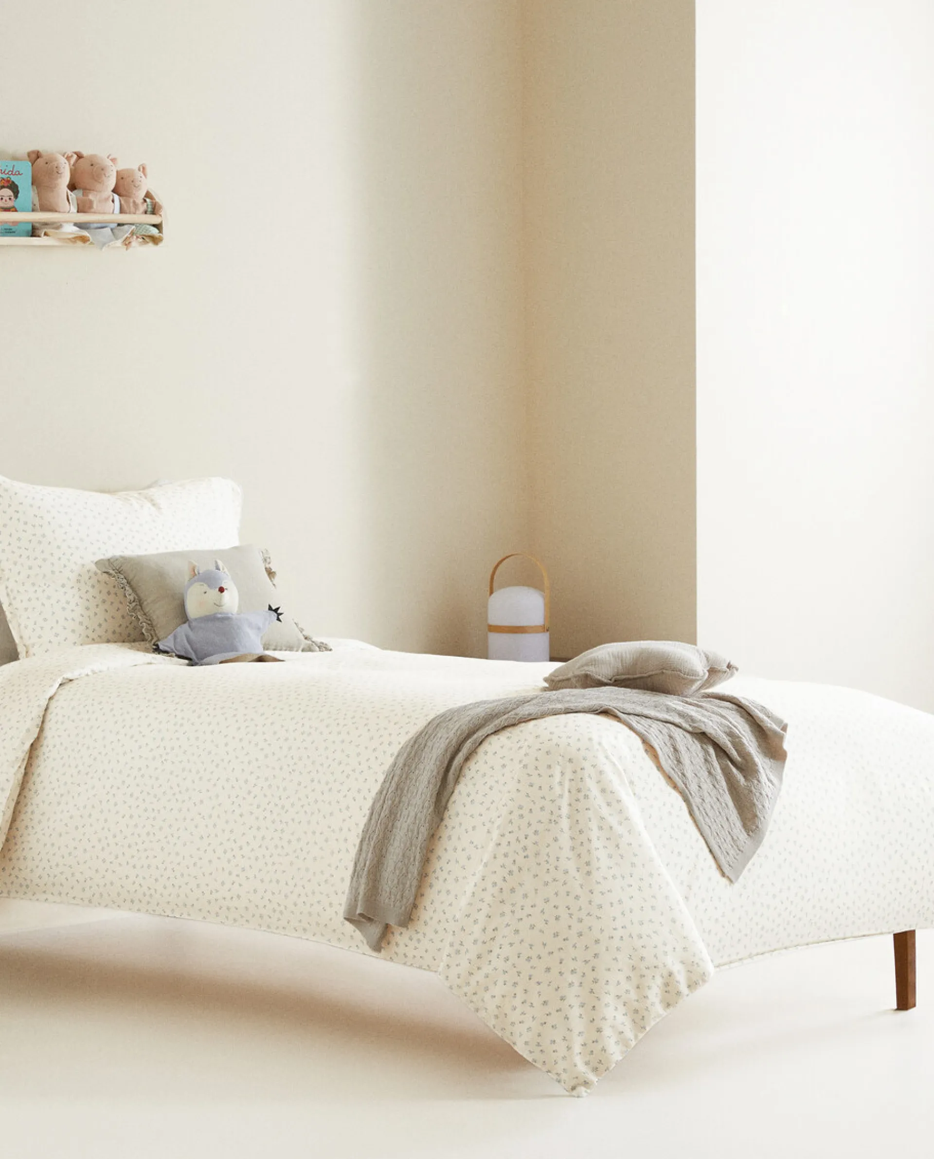 Duvet Covers*ZARA Home Floral Print Duvet Cover Blue