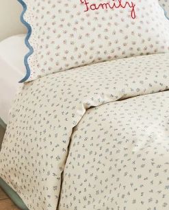 Duvet Covers*ZARA Home Floral Print Duvet Cover Blue