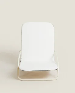 Beachwear*ZARA Home Folding Beach Stool Cream