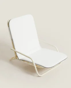 Beachwear*ZARA Home Folding Beach Stool Cream