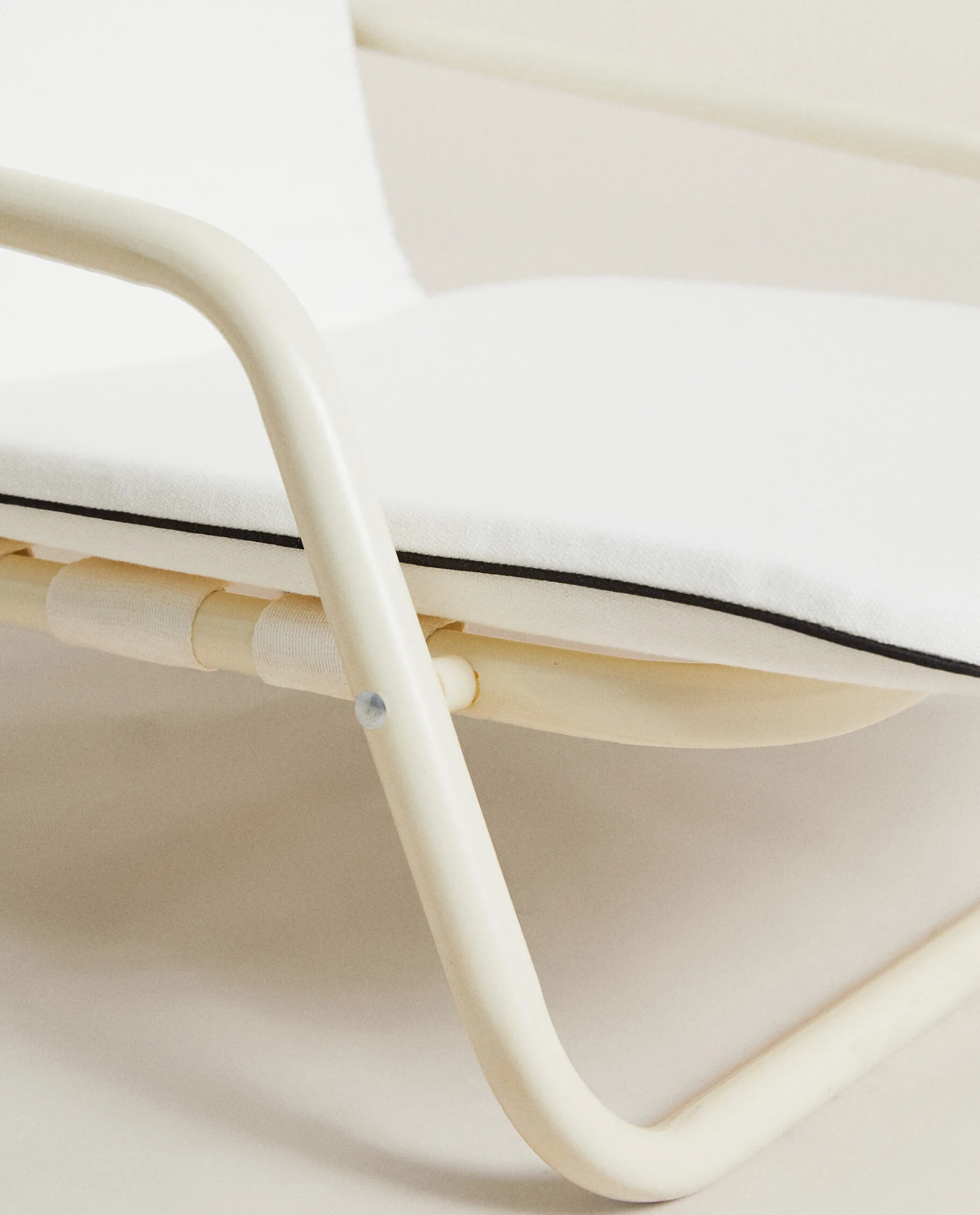 Beachwear*ZARA Home Folding Beach Stool Cream