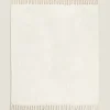 Blankets*ZARA Home Fringed Soft-Touch Blanket Oyster White