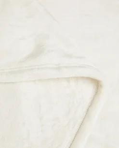 Blankets*ZARA Home Fringed Soft-Touch Blanket Oyster White