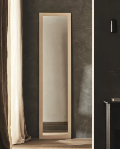 Mirrors*ZARA Home Full-Length Mirror With Linen Frame White