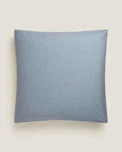 Pillowcases*ZARA Home Geometric Print Pillowcase Blue