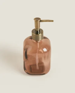 Dispensers*ZARA Home Glass Dispenser Caramel