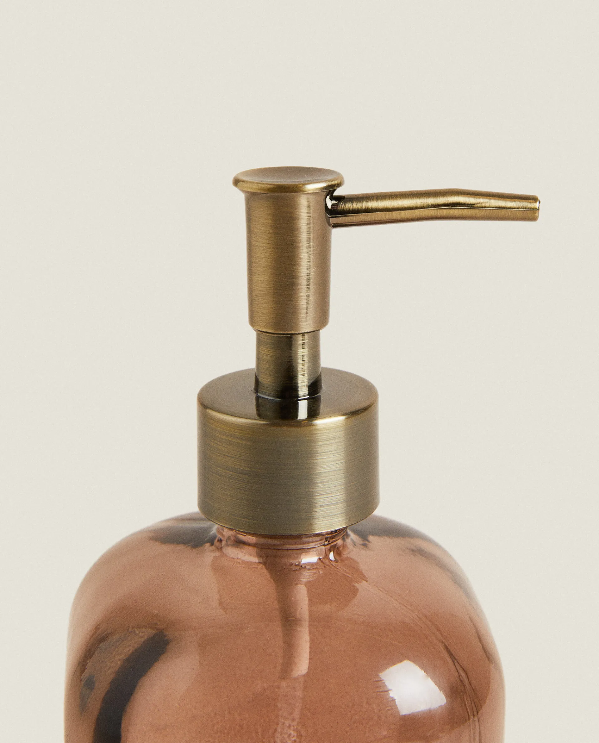 Dispensers*ZARA Home Glass Dispenser Caramel
