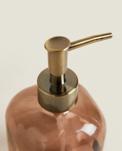 Dispensers*ZARA Home Glass Dispenser Caramel