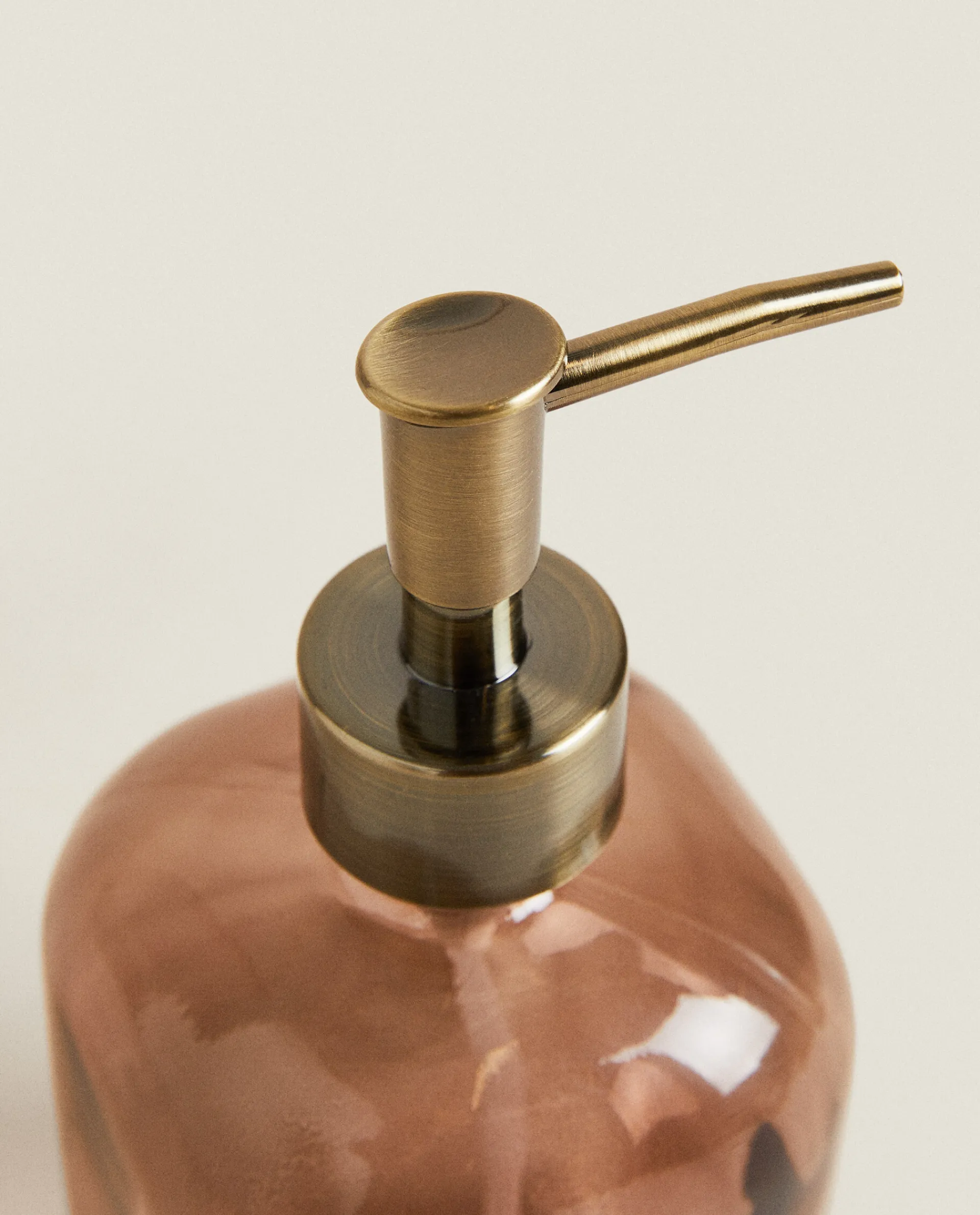 Dispensers*ZARA Home Glass Dispenser Caramel
