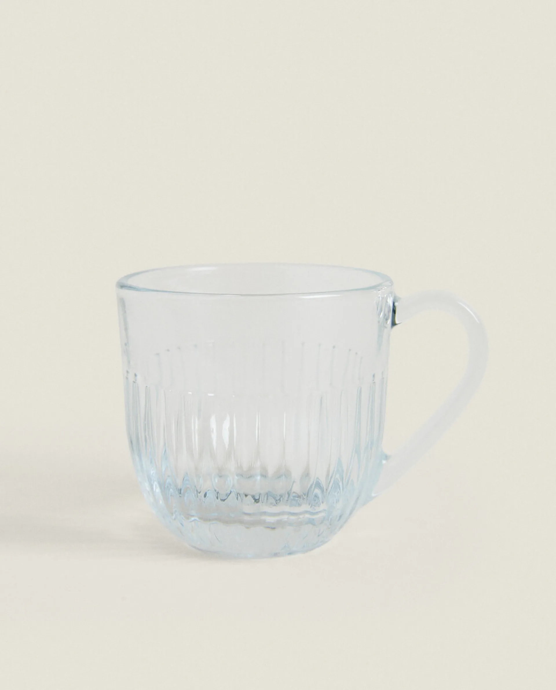 Coffee And Tea*ZARA Home Glass Mug Transparent