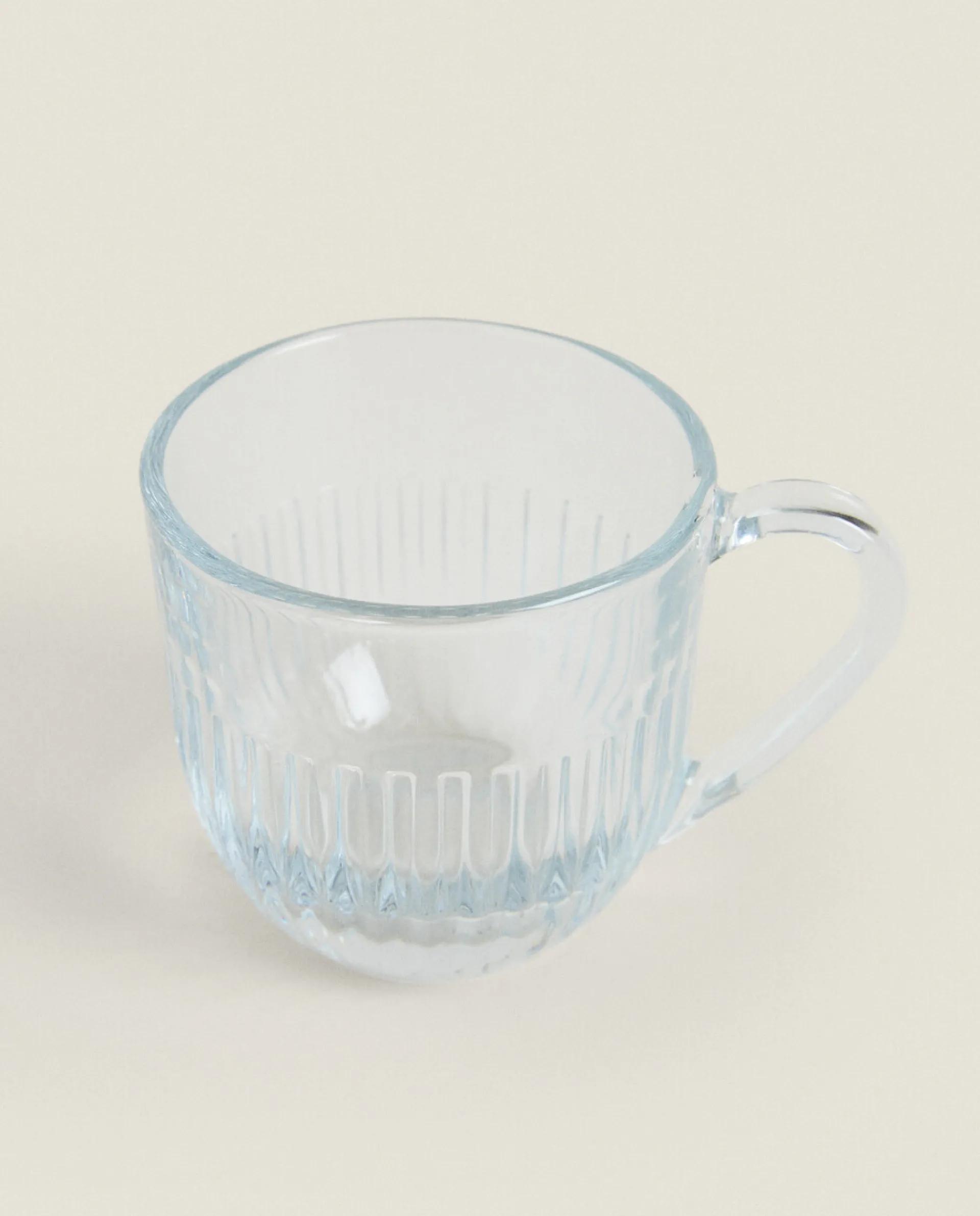 Coffee And Tea*ZARA Home Glass Mug Transparent