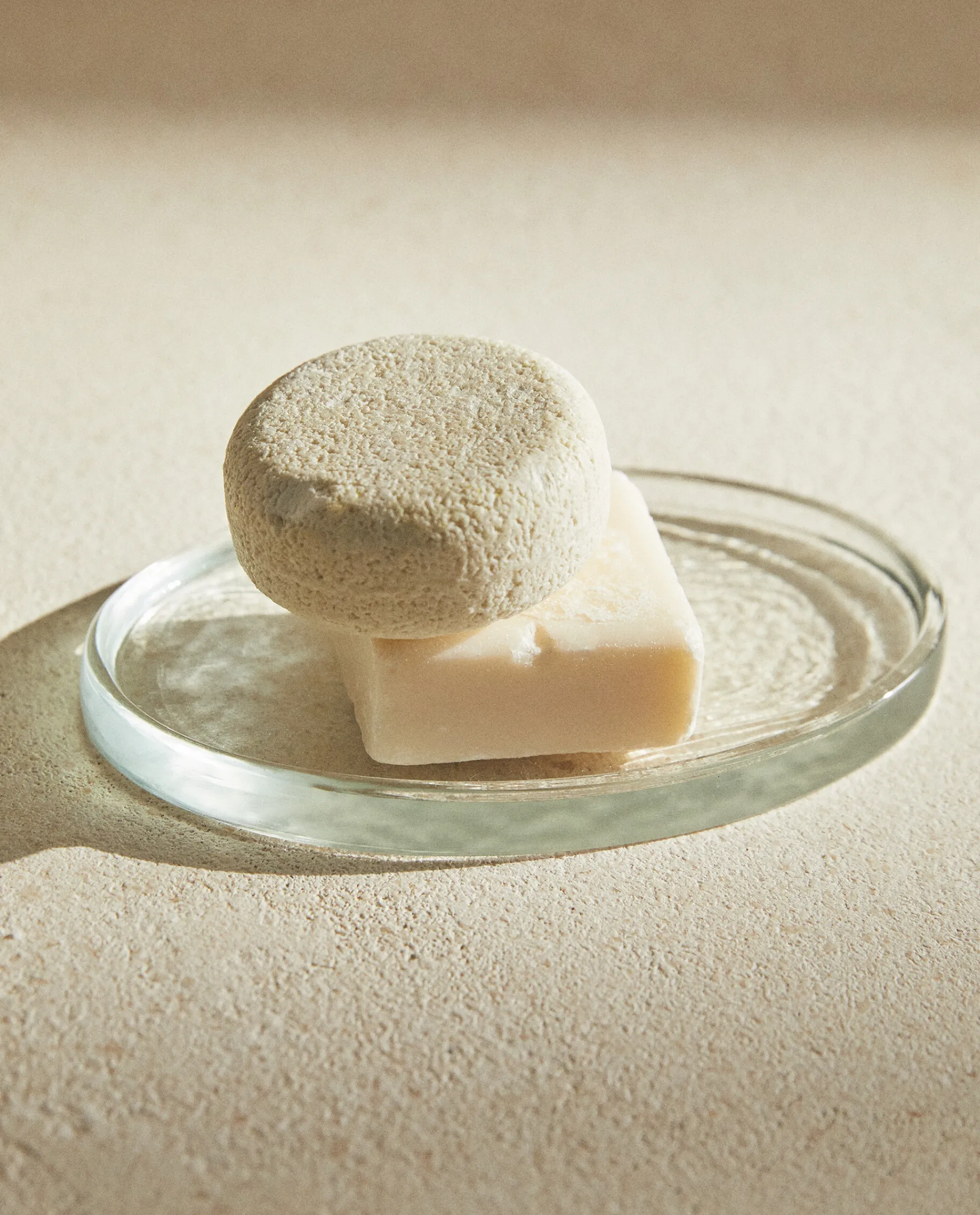 Soap Dishes*ZARA Home Glass Soap Dish Transparent