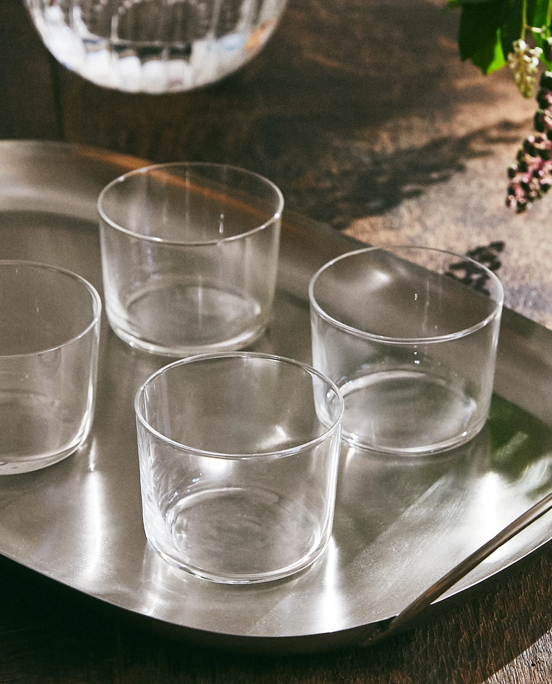 Tumblers*ZARA Home Glass Tumbler (Pack Of 4) Transparent