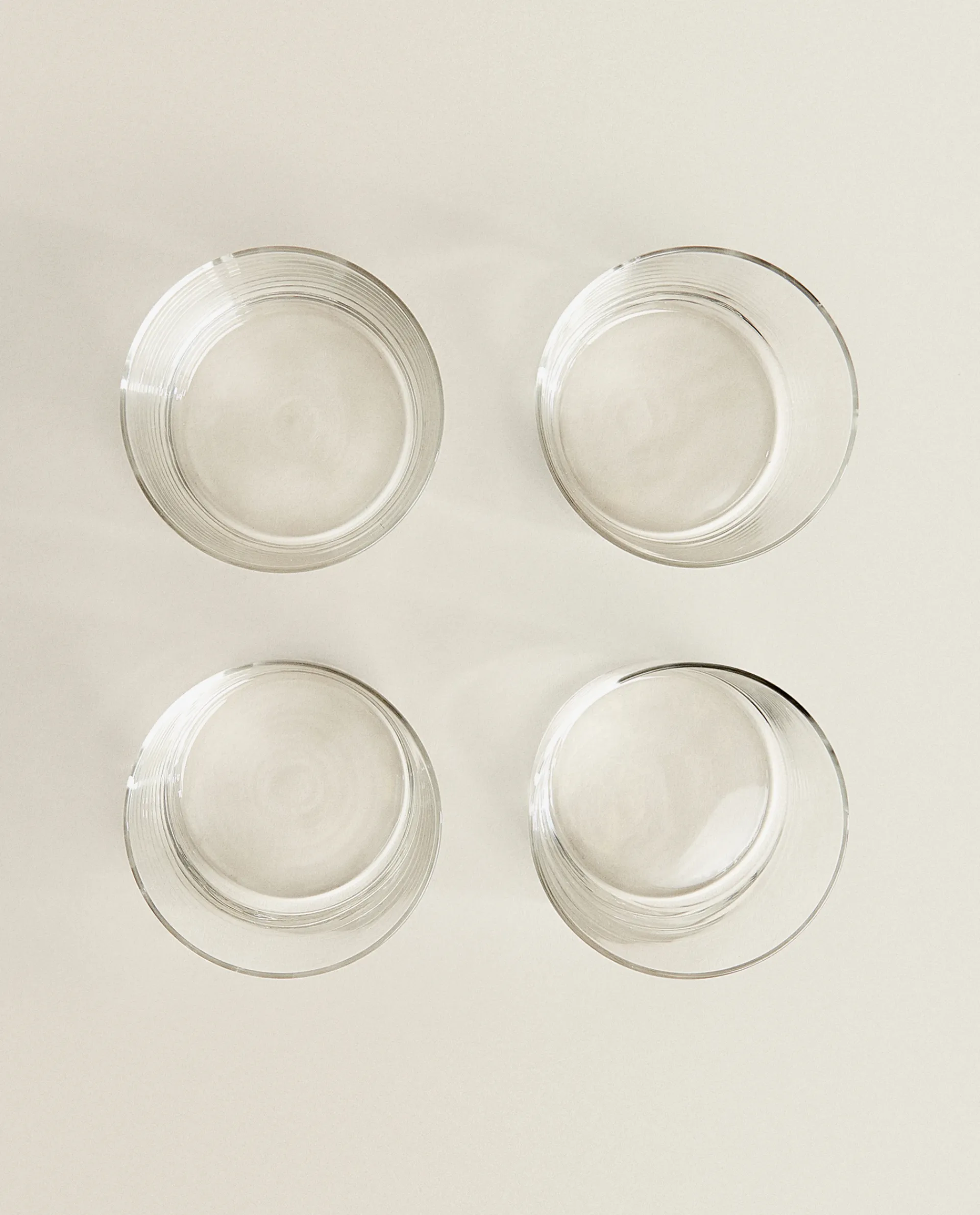 Tumblers*ZARA Home Glass Tumbler (Pack Of 4) Transparent