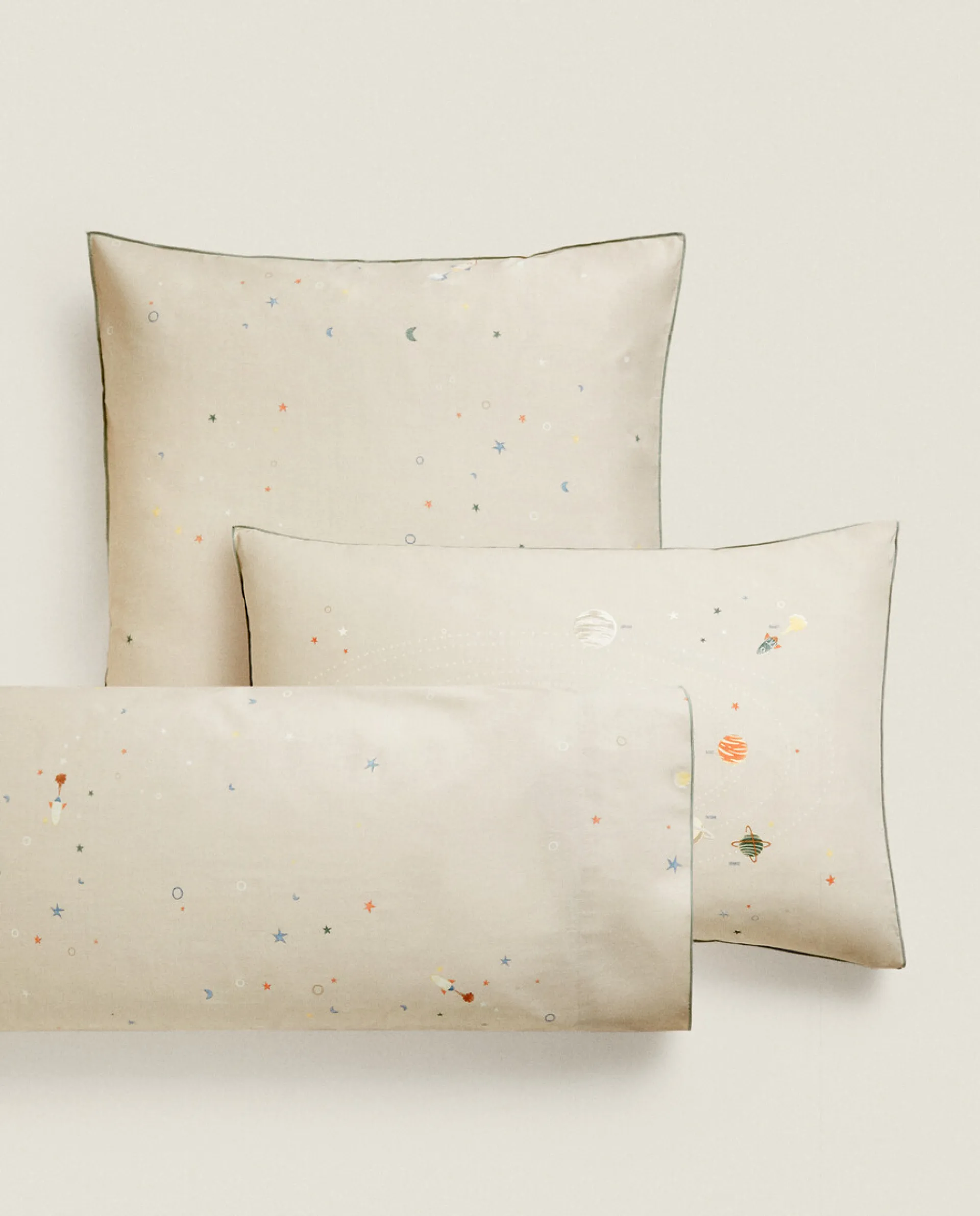 Pillowcases*ZARA Home Glow-In-The-Dark Constellation Pillowcase Multicolored