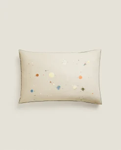 Pillowcases*ZARA Home Glow-In-The-Dark Constellation Pillowcase Multicolored