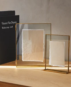 Frames And Canvases*ZARA Home Gold Frame Golden