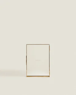 Frames And Canvases*ZARA Home Gold Frame Golden