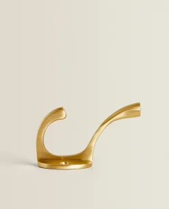 Hangers & Hooks*ZARA Home Gold Metal Hook Golden